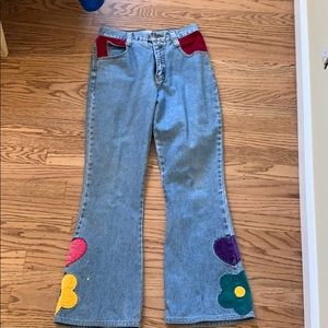 Vintage bell bottom jeans